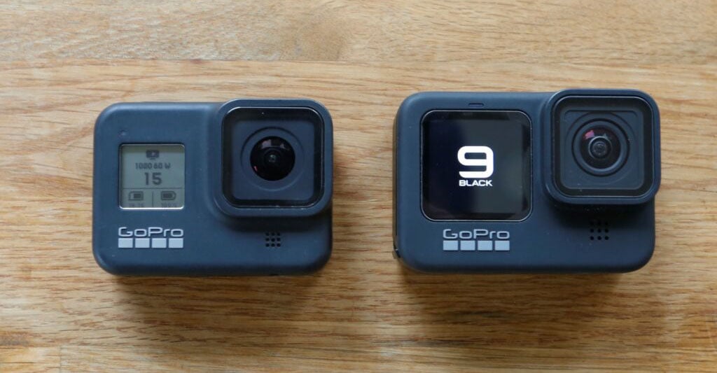 GoPro 8 vs. 9 有必要升級嗎？兩代差異比較& 挑選指南